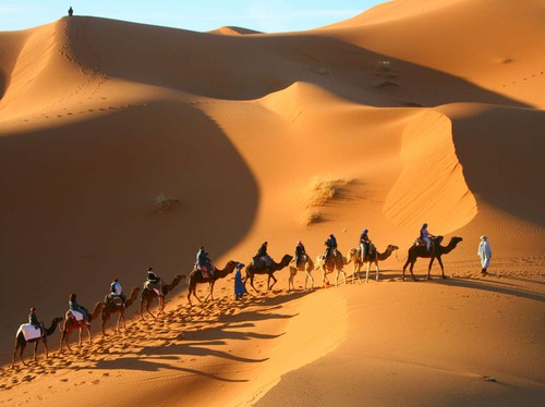 Мароко, пустинята Сахара